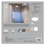 Plafoniera LED RGB inteligenta Ledvance SMART+ Wifi Planon 300, 20W - imagine 4