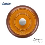 CASEROLA ALUMINIU TURNAT + CAPAC 18x8.5 CM, 1.8 L, NICOLAI - imagine 4