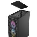 Carcasa CORSAIR 3000D RGB, RGB, Mid Tower, Black - imagine 3