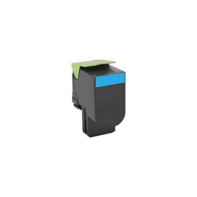 overlay_b49fb31e0ac5a3fb35bd083ed39ab9b0.jpg Toner Lexmark 80C0X20, cyan, 4 k, CX510de , CX510de Statoil - imagine 1