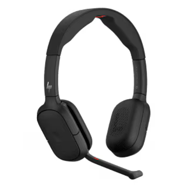 HP Poly Focus 625 Headset + Wireless Charge Stand