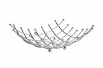 COS FRUCTE METALIC 26x26x9 CM,VANORA HOME - imagine 2