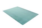 Covor Heinner shaggy soft blanita Turcoaz 50x90 cm