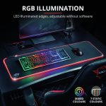 Mouse pad Trust GXT 764 Glide-Flex Flexible RGB, XXL, negru - imagine 9