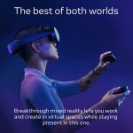 VR Headset Oculus Quest PRO 256GB Black - imagine 5