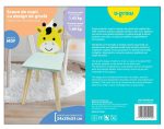 Scaun copii, MDF,design girafa, U-Grow - imagine 4