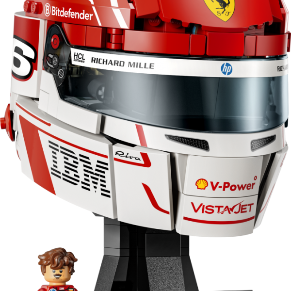 CASCA LUI CHARLES LECLERC SCUDERIA FERRARI HP LEGO43014