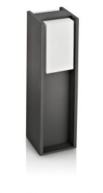 Stalp pentru iluminat exterior Philips Bridge, 1xE27, max 42W, IP44 - imagine 2