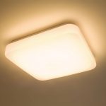 Plafoniera LED Philips Mauve SQ, 17W, 1700 lm, lumina calda - imagine 2