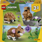 HAMSTER ADORABIL CU O FLOARE  LEGO31376 - imagine 2