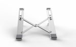 Suport laptop Serioux, SRXNCPU6L, material aluminiu, dimensiune deschisă: 197x245x4mm,dimensiune pliată: - imagine 4