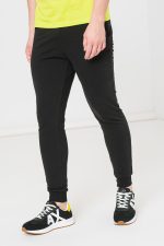 PANTALON COTON CASUAL BARBATI BLACK-M - imagine 3