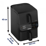 FRITEUZA DUBLA ETAJATA HEINNER InnovaCook HAF-C10DBS25BK - imagine 7