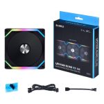 Ventilator Carcasa LIAN LI UNI SL140 V2 RGB NEGRU - imagine 7