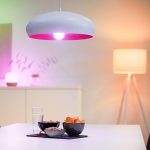 Bec LED RGB inteligent WiZ Connected Colors A67, Wi-Fi, E27, - imagine 6