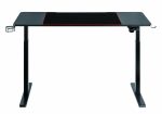 Birou gaming electric Serioux Elysium LED RGB 1400x600x730mm, reglare electrica