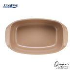 TAVA ROASTER DIN ALUMINIU TURNAT + CAPAC 39 X 22.5 - imagine 3