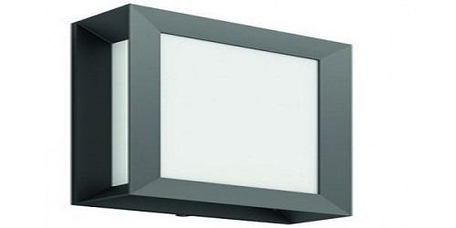 Aplica LED pentru exterior Philips Karp, 6W (47W), 600 lm,