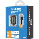 Incarcator auto BLUE Power BCC50 33W/3A 1xUSB-A & 1xUSB-C Black - imagine 4