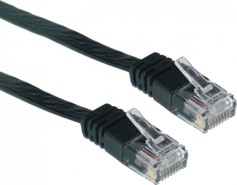 overlay_ba08921b676b69ab65275b5747674603.jpg PATCH CORD UTP SPACER CAT5E 1M NEGRU, cupru aluminiu - imagine 1