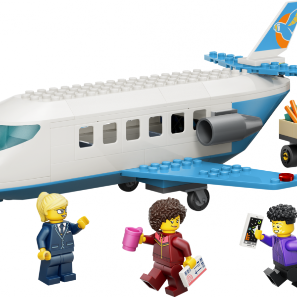 AVION CU REACȚIE PENTRU PASAGERI LEGO60492