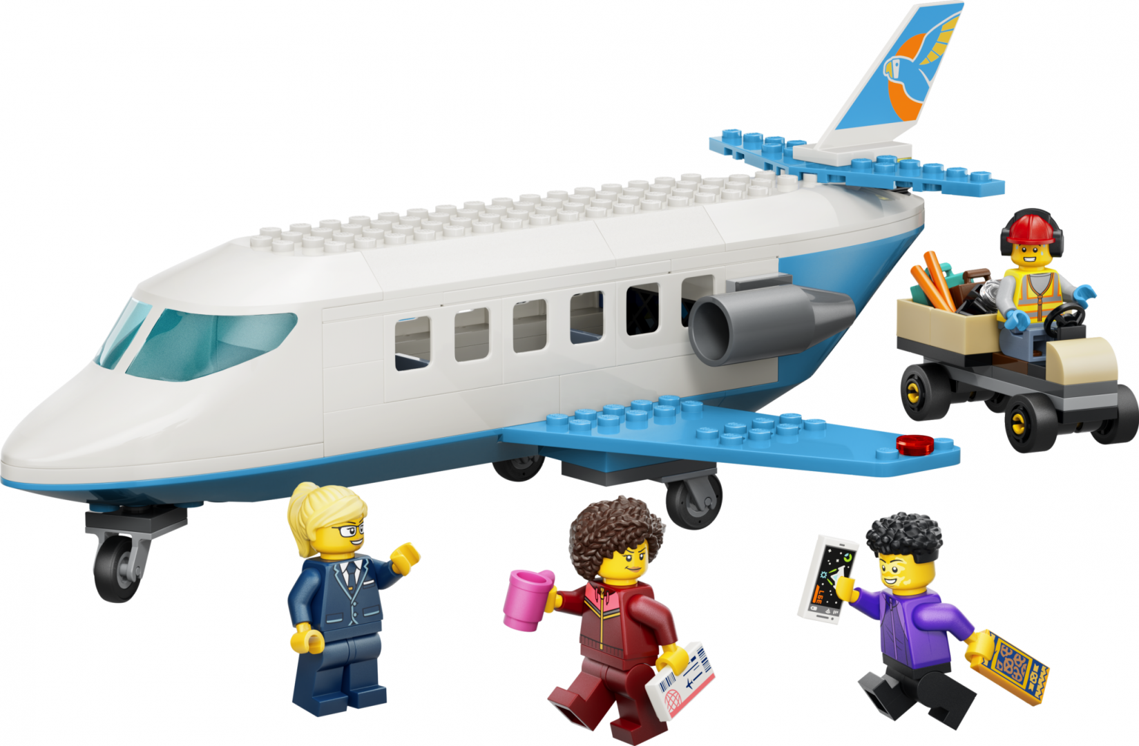 overlay_ba47d0681057b4947f4ad8a2d9a35e7c.png AVION CU REACȚIE PENTRU PASAGERI LEGO60492 - imagine 1