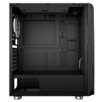 Carcasa nJoy Fort, Mid Tower NEGRU - imagine 3