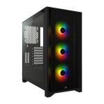 Carcasa Corsair 4000X AIRFLOW  Mid-Tower NEGRU - imagine 2
