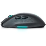 AW Wireless Gaming Mouse AW620M Dark Side of the Moon, - imagine 3