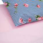 LENJERIE PAT DBL, 100% BBC, 132TC, ROSE - imagine 4
