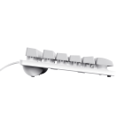 Tastatura Gaming Trust GXT 833W THADO, RGB, USB, Alb - imagine 3