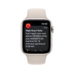 Apple Watch SE GPS + Cellular 40mm Starlight Aluminium Case - imagine 4