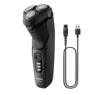 Aparat de ras PHILIPS Shaver Seria 3000 S3244/12, barbierit umed - imagine 3