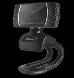 Camera Web Trust Trino, rezolutie video HD, USB 2.0, Negru - imagine 3
