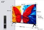 Televizor TCL QLED 43S5L, 108 cm, Smart Android TV, Full - imagine 3