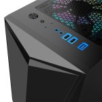 Carcasa 1STPLAYER Gaming DK-3 Mid Tower NEGRU - imagine 3