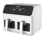 FRITEUZA DUBLA CU AER CALD HEINNER DUALFRY SUPREME HAF-H8DB17WH - imagine 2