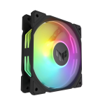Ventilator Carcasa ASUS TUF GAMING TR120 ARGB NEGRU REVERSE 3IN1, - imagine 3