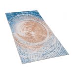 Covor printat, Harper 70x140 cm, lavabil cu spate antialunecare, inaltime - imagine 3