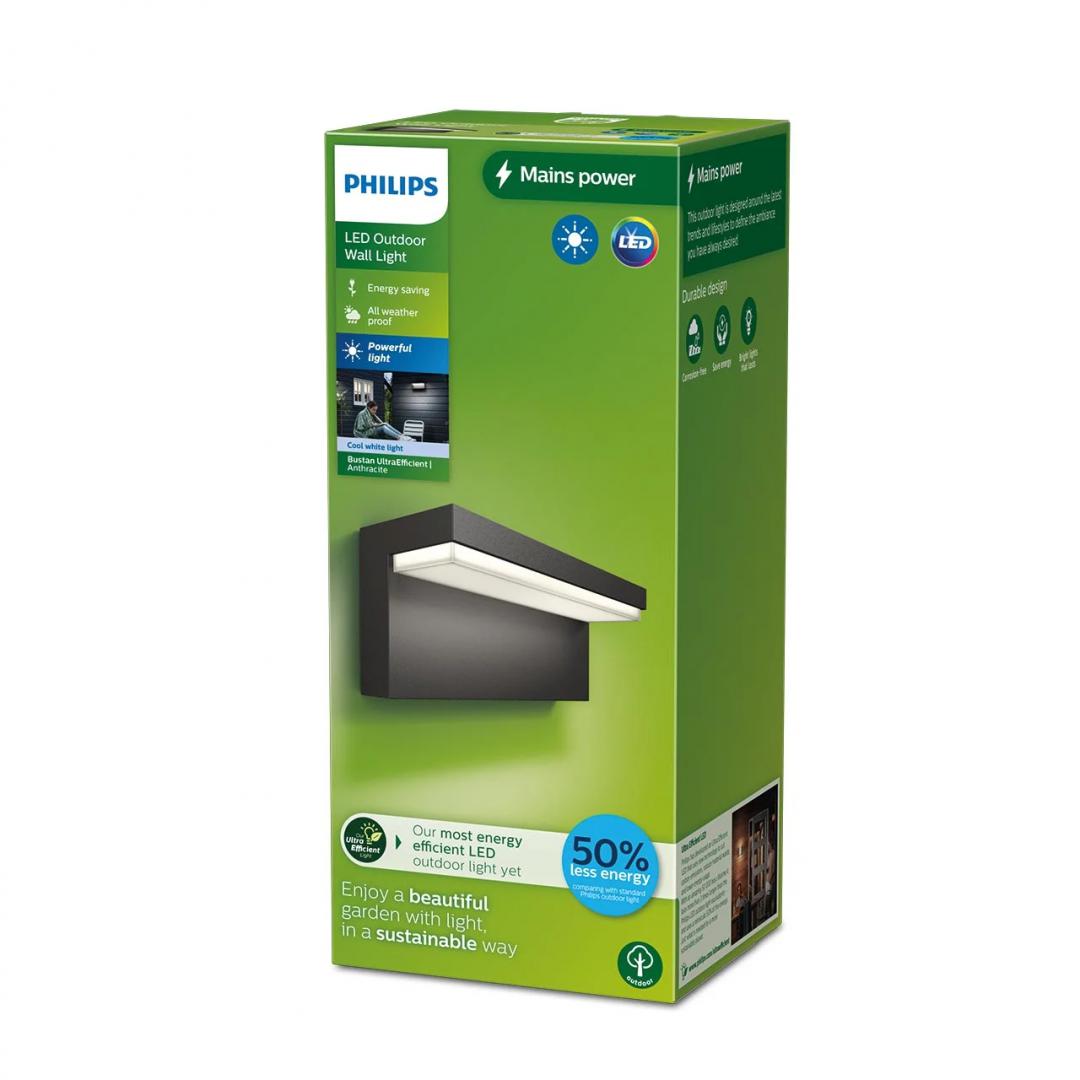 overlay_bd72389f22a70b63892599e941636caf.jpeg Aplica LED pentru exterior Philips BUSTAN, 3.8W, 800 lm, lumina - imagine 1