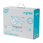 Cantar digital corporal 2in1 pentru bebe si mama, U-Grow, Display - imagine 7
