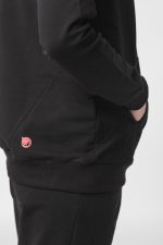 HANORAC COTON DANTELA FEMEI BLACK-XS - imagine 3