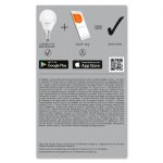 Bec LED RGB inteligent Ledvance SMART+ WiFi Mini Bulb Multicolour - imagine 3