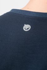 BLUZA COTON CASUAL BARBATI NAVY-M - imagine 7