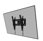 Suport perete Neomounts heavy duty, pentru display-uri interactive si ecrane