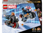 MOTO.BLACK WIDOW&C. AMERICA, 76260 LEGO - imagine 6