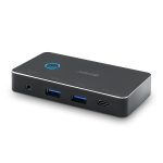 Switch USB Lindy, 4 porturi USB 3.0 2:4, latime de - imagine 2