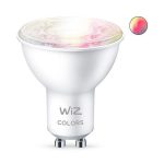 Bec LED RGB inteligent WiZ Connected Colors, Wi-Fi, GU10, 4.9W