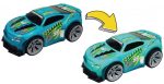 MASINUTA CU LUMINI, SUNETE SI SISTEM PULLBACK RACER, SCARA 1/24,VERDE