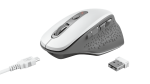 Mouse Trust Ozaa, Rechargeable Wireless, alb